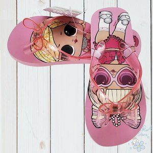 NWT L.O.L. SURPRISE CUTE LITTLE GIRLS PINK SANDALS